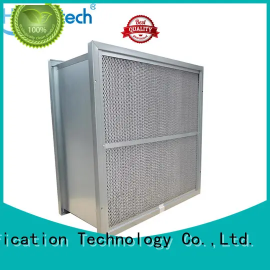 HAOAIRTECH secondary compact rigid filter with abs frame for schools and universities 1
