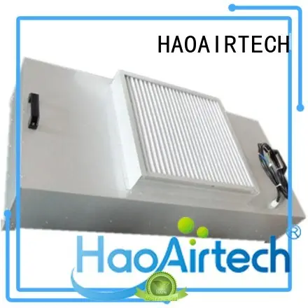 HAOAIRTECH filter fan unit with internal fan for for non uniform clean rooms 1