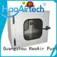 plc control pass through box with laminar air flow for hvac system 1