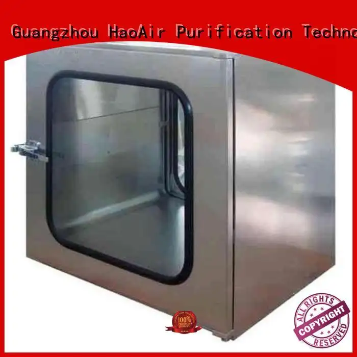 HAOAIRTECH electronic pass box with laminar air flow for hvac system 1