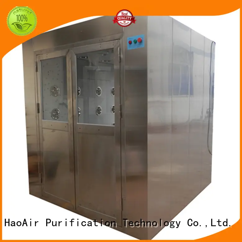 plc control system shower air with automatic swing door for oil refinery 1