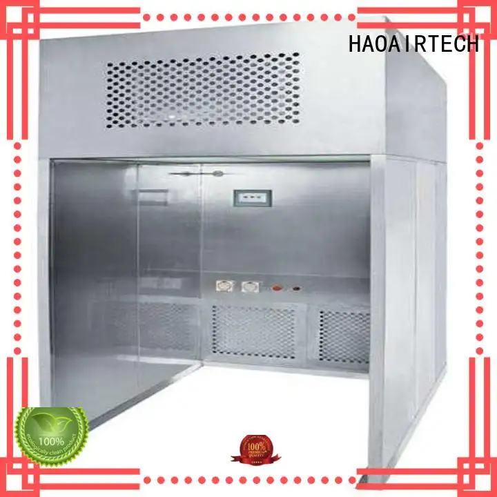 HAOAIRTECH sampling booth with lcd touchable screen display for dust pollution control 1