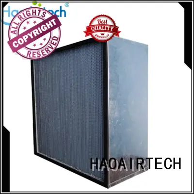 HAOAIRTECH air filter hepa with flanger for air cleaner1 1