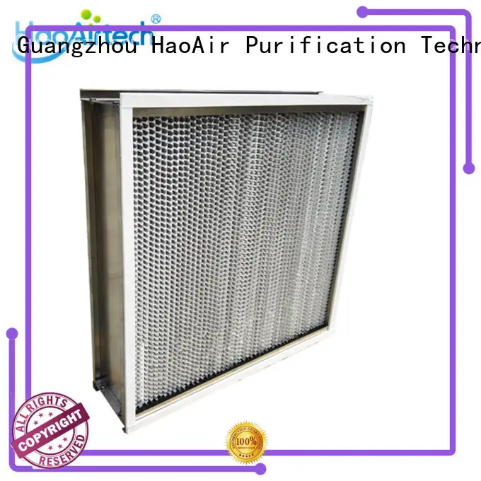 HAOAIRTECH air purifiers hepa filter with hood for electronic industry 1