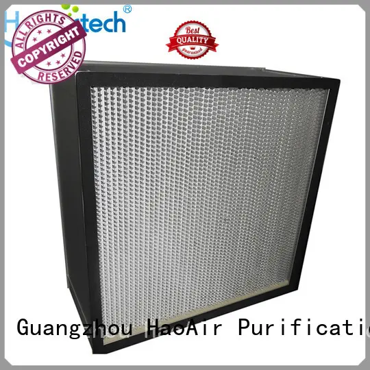 HAOAIRTECH vacuum cleaner hepa filter with hood for dust colletor hospital 1
