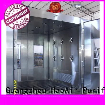 HAOAIRTECH pass box manufacturers with arc design gmp standard for electronics factory1 1