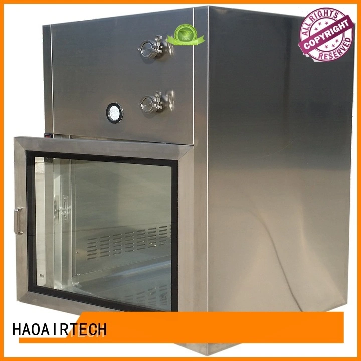 HAOAIRTECH pass box with laminar air flow for electronics factory 1