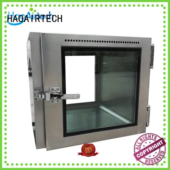 coldrolled steel pass box clean room with laminar air flow for hospital 1
