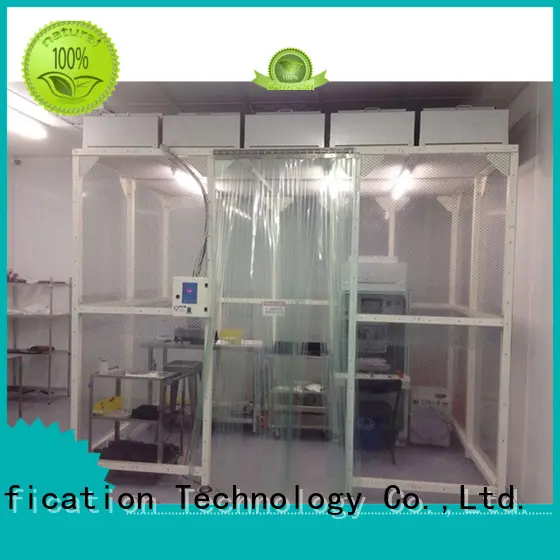 portable clean room design vertical laminar flow booth for sterile food and drug production 1