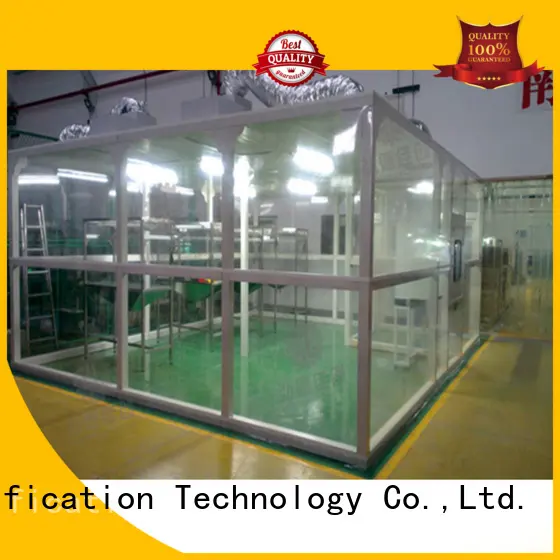 HAOAIRTECH clean room classification vertical laminar flow booth for sterile food and drug production 1