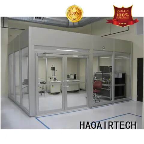 HAOAIRTECH modular clean room manufacturers with constant temperature and humidity controlled for sterile food and drug production 1