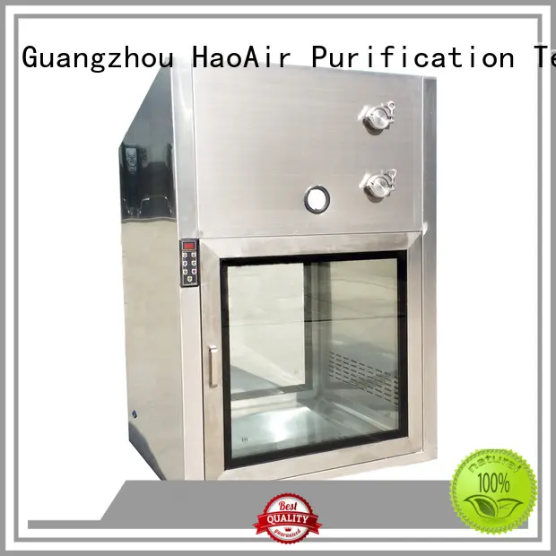 interlocking pass box clean room with conveyor line for clean room purification workshop 1