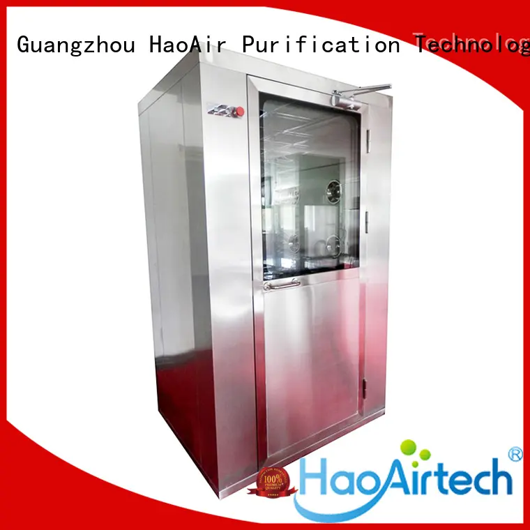 HAOAIRTECH sus air shower price with stainless steel for ten person 1