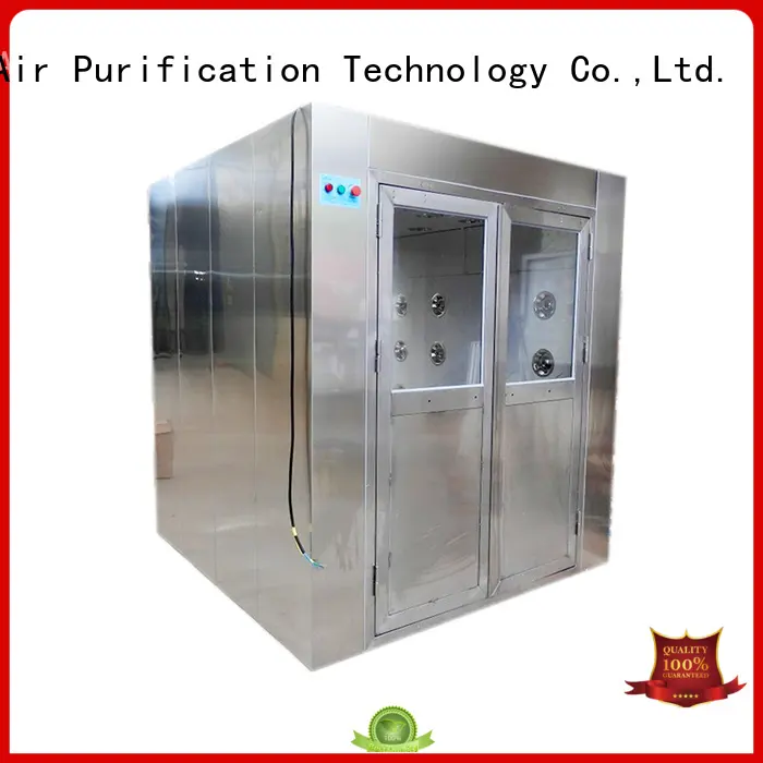 HAOAIRTECH air shower design with top side air flow for pallet cargo 1