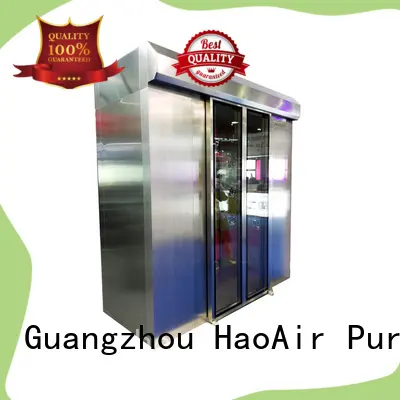 HAOAIRTECH air shower price with automatic swing door for forklift 1