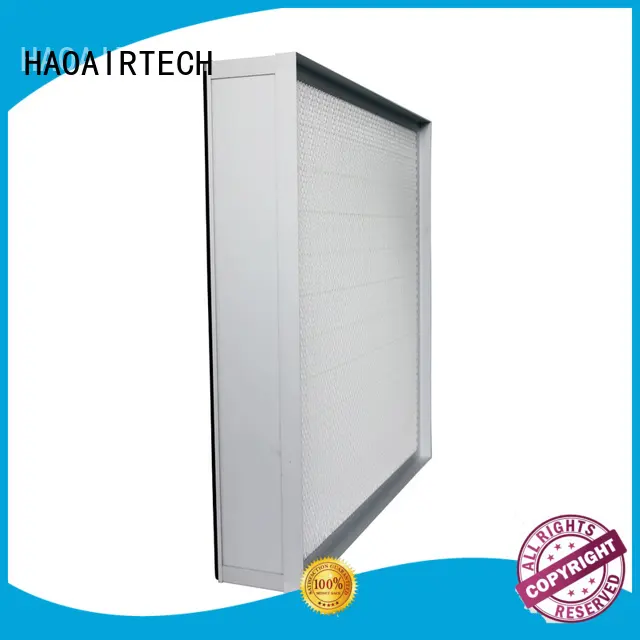 HAOAIRTECH hepa filter manufacturers with one side gasket for electronic industry 1