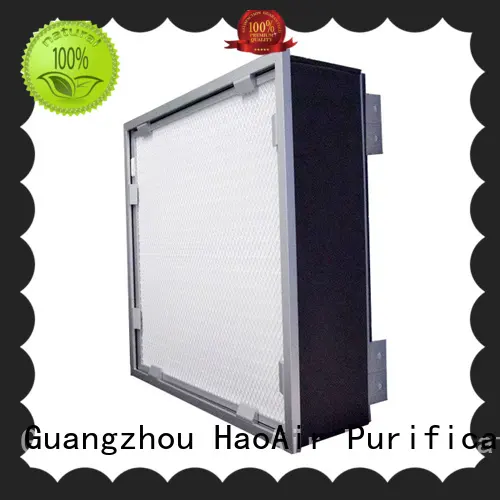 HAOAIRTECH h12 hepa filter with one side gasket for electronic industry 1