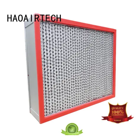 HAOAIRTECH high temperature air filter with large air volume for prefiltration 1