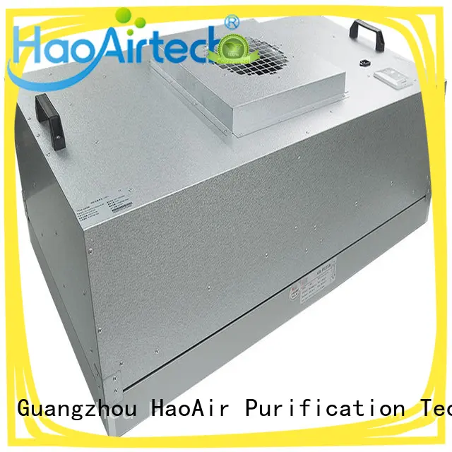 HAOAIRTECH fan hepa filter box with central air conditioning for cleanroom ceiling 1
