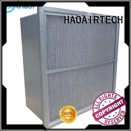 secondary v rigid filter with gl interlocker frame for food and beverage 1