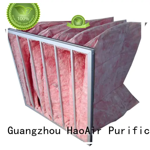HAOAIRTECH glass pocket filter manufacturer for central air conditioning ventilation system 1