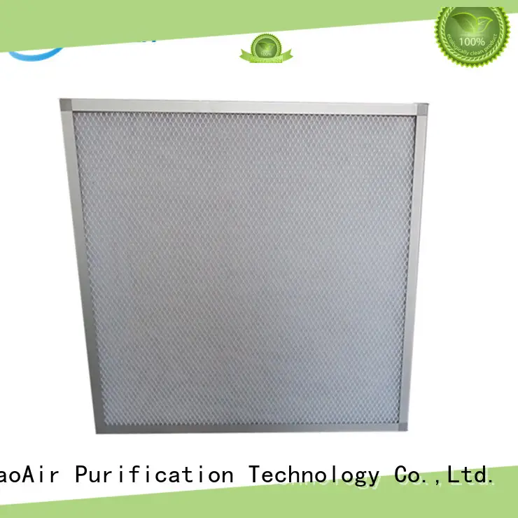 flat panel filter with aluminum frame online 1