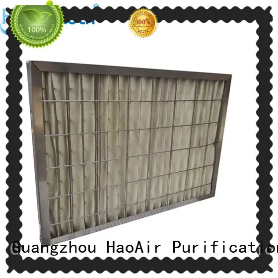 HAOAIRTECH high temperature filter with alu frame for spraying plant 1