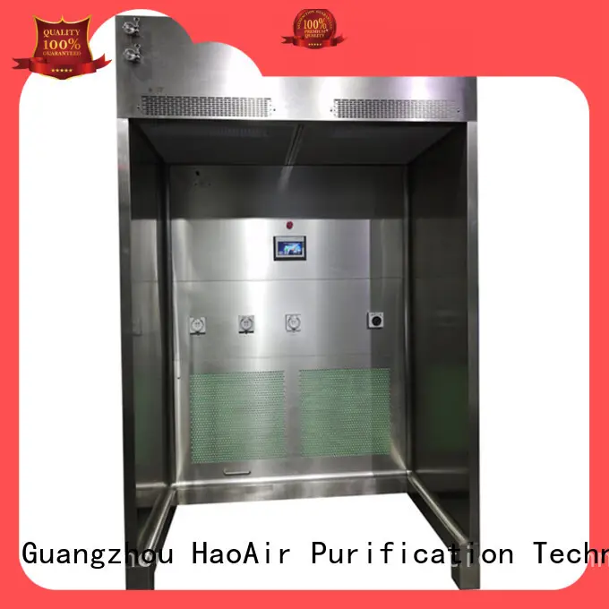 HAOAIRTECH hihg efficiency sampling booth gmp modular design for pharmacon 1