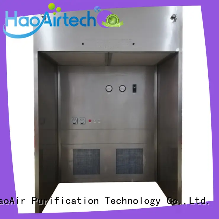 HAOAIRTECH stainless steel weighing booth with lcd touchable screen display for pharmaceutical factory 1