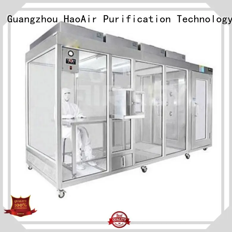 HAOAIRTECH non standard cleanroom systems with antistatic vinyl curtain for sterile food and drug production 1