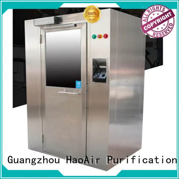 HAOAIRTECH intelligence air shower system with three side blowing for large scale semiconductor factory 1