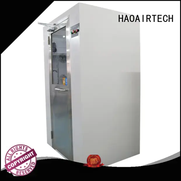 dynamic air shower clean room with automatic swing door for pallet cargo 1