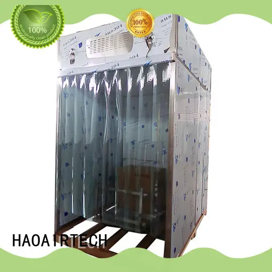 HAOAIRTECH negative pressure sampling booth gmp modular design for pharmaceutical factory 1