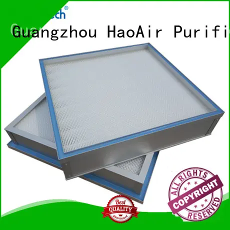 HAOAIRTECH air purifiers hepa filter with big air volume for dust colletor hospital 1