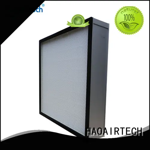 mini pleats ulpa filter with big air volume for electronic industry 1