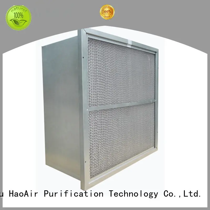 disposable hepa filter h14 with dop port for air cleaner 1