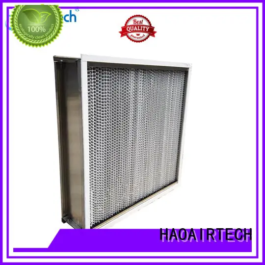 HAOAIRTECH air purifiers hepa filter with dop port for electronic industry1 1