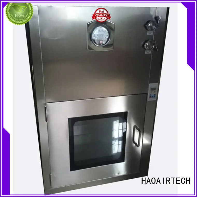 HAOAIRTECH stainless steel pass box clean room embedded lamps for hospital 1