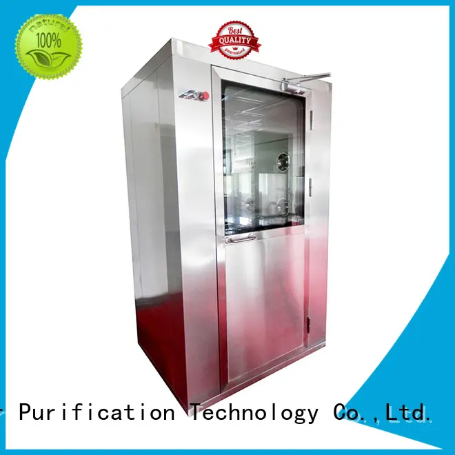 anti static air shower manufacturer with stainless steel for pallet cargo 1
