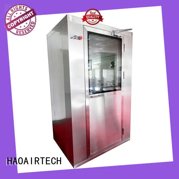 HAOAIRTECH sus air shower system channel for large scale semiconductor factory 1