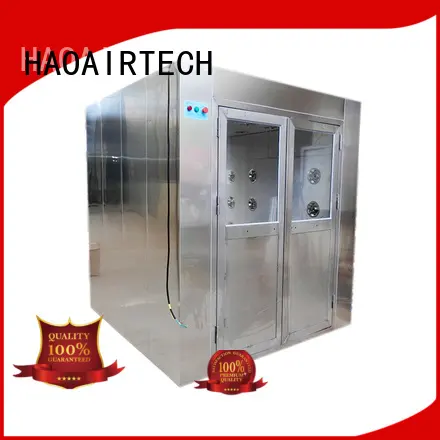 HAOAIRTECH air shower clean room with three side blowing for oil refinery 1