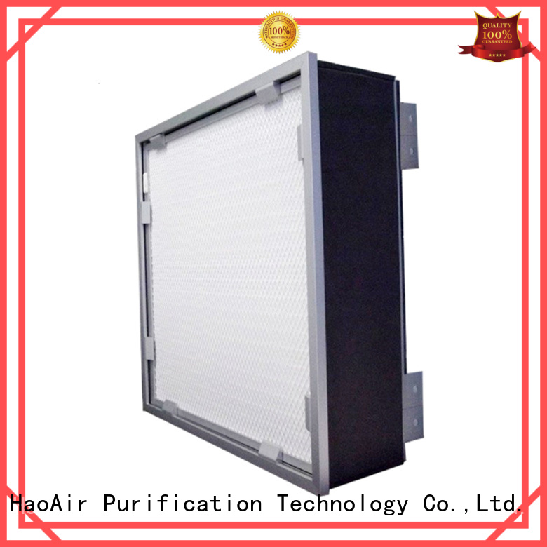 absolute h14 hepa filter with one side gasket for dust colletor hospital 1