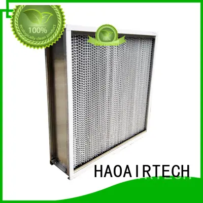 professional hepa air filters for home with alu frame for filtration pharmaceutical factory 1