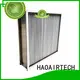 professional hepa air filters for home with alu frame for filtration pharmaceutical factory 1