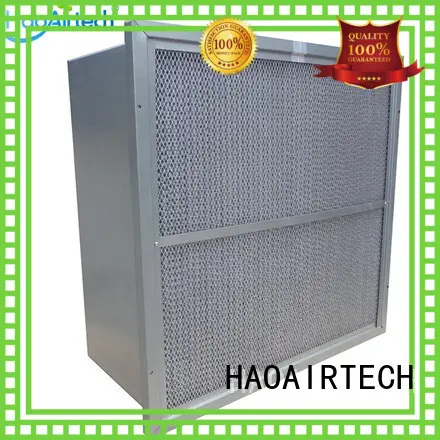 HAOAIRTECH compact rigid filter with abs frame for healthcare 1