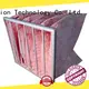 HAOAIRTECH pocket air filter with aluminum frame for hospitals 1