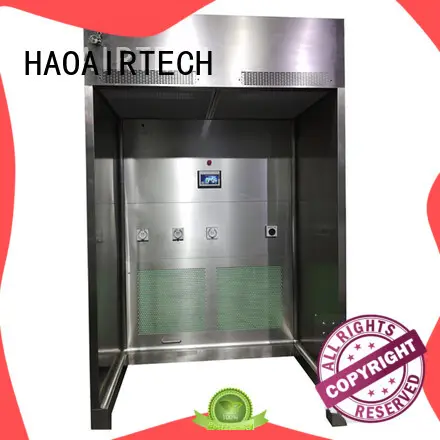 HAOAIRTECH down flow containment dispensing booth manufacturer for dust pollution control 1