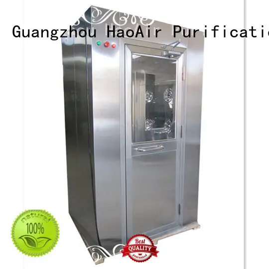 HAOAIRTECH clean room manufacturers with automatic swing door for pallet cargo 1
