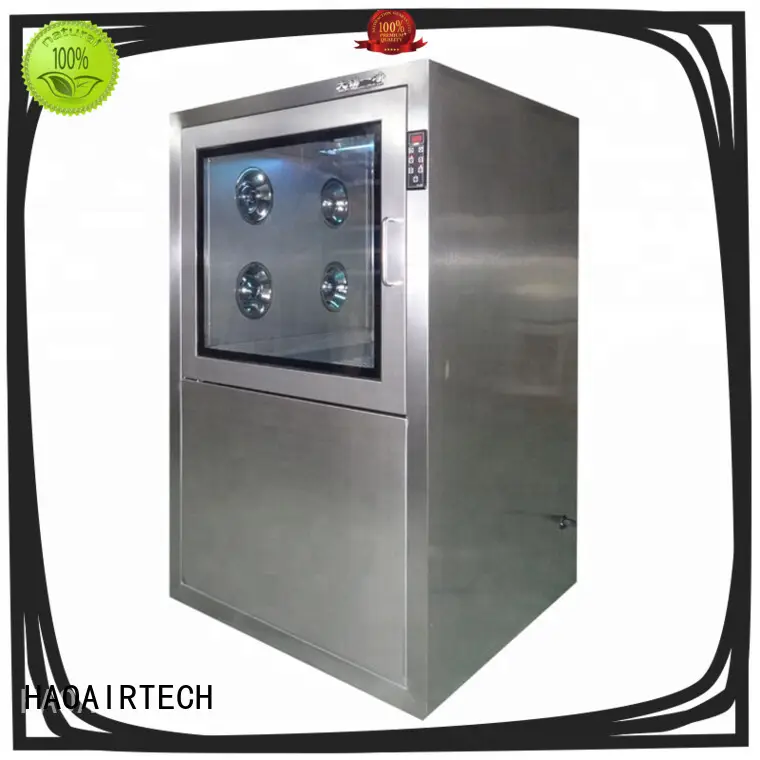 HAOAIRTECH stainless steel dynamic pass box with baked painting for cargo 1
