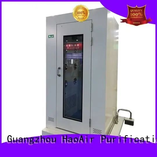HAOAIRTECH vertical clean room manufacturers with top side air flow for ten person 1